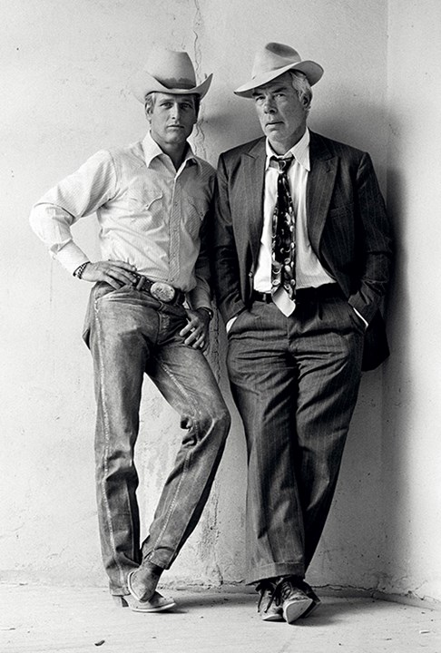  Paul Newman and Lee Marvin, 1972