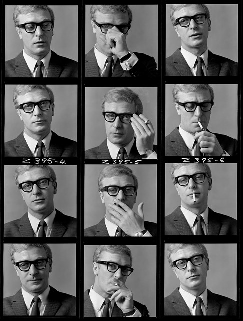  Michael Caine, Contact sheet, 1964