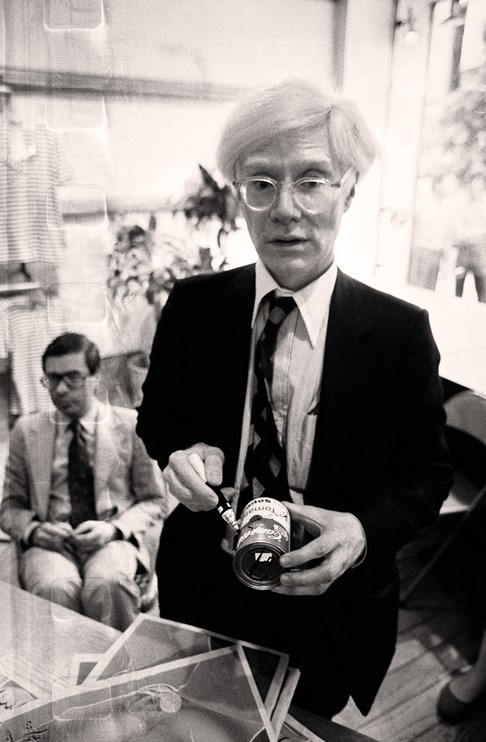  the serie: Andy Warhol at The Factory #3, New York, 1979
