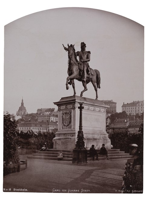  Carl XIV Johans staty, Stockholm, no 19