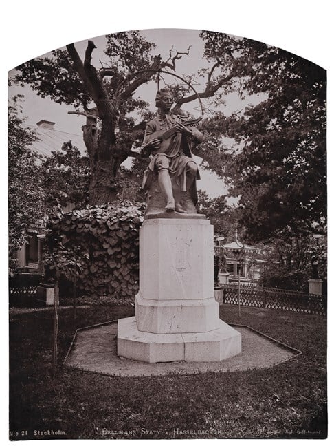  Bellmans staty å Hasselbacken, Stockholm, no 24