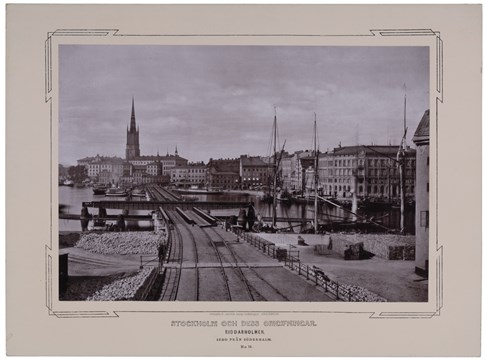 Riddarholmen, vy från Södermalm, Stockholm, no 13