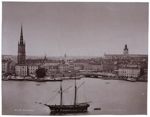  Riddarholmen och staden, Stockholm, no 35
