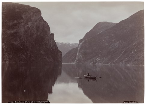  #782, Söndmör, Parti af Gejrangerfjord, Norge