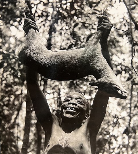  Pygmies in the jungle outside Stanleyville (now Kisangani), then Belgian Congo in 1948